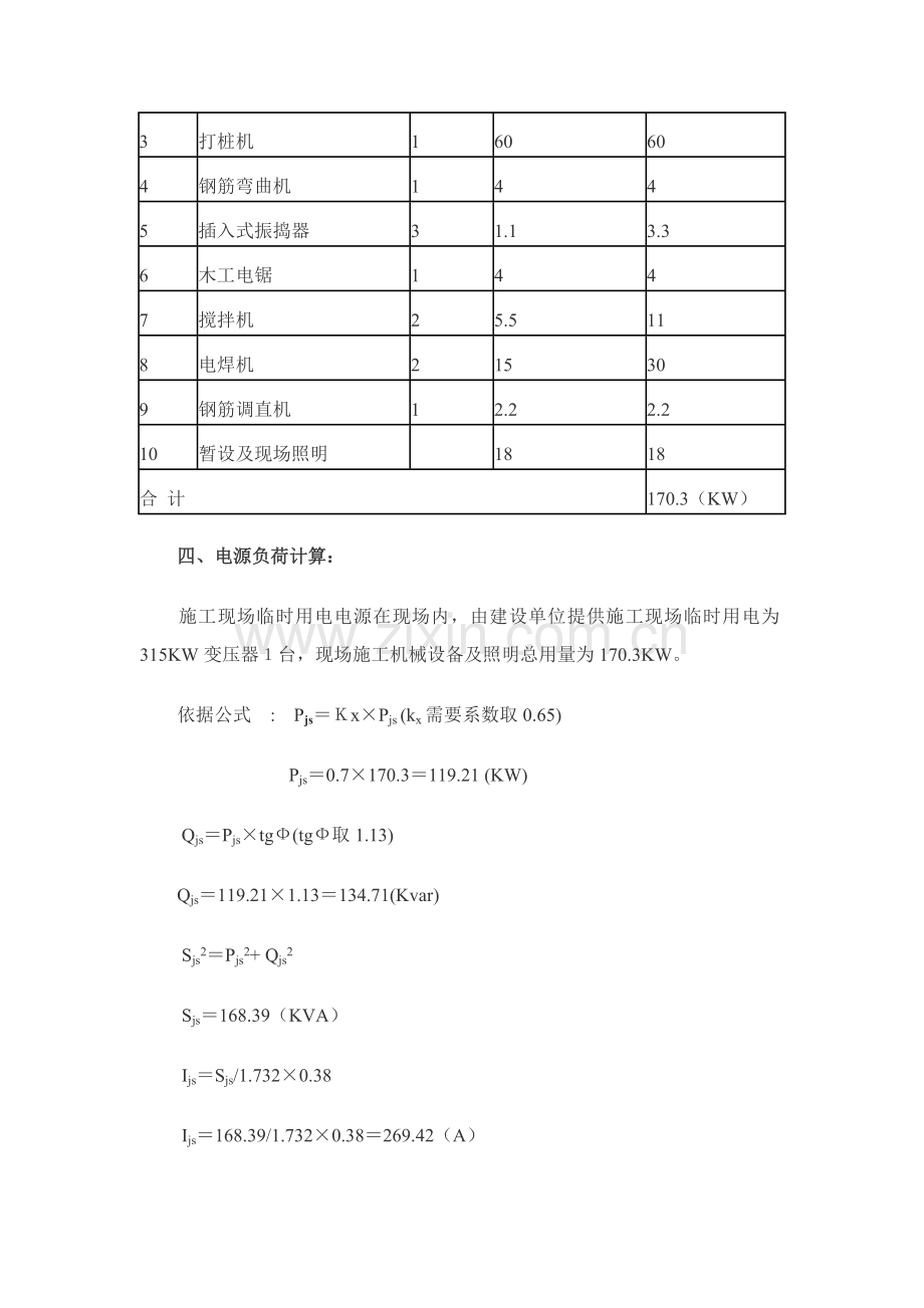 施工现场临时用电施工组织设计样本.doc_第2页