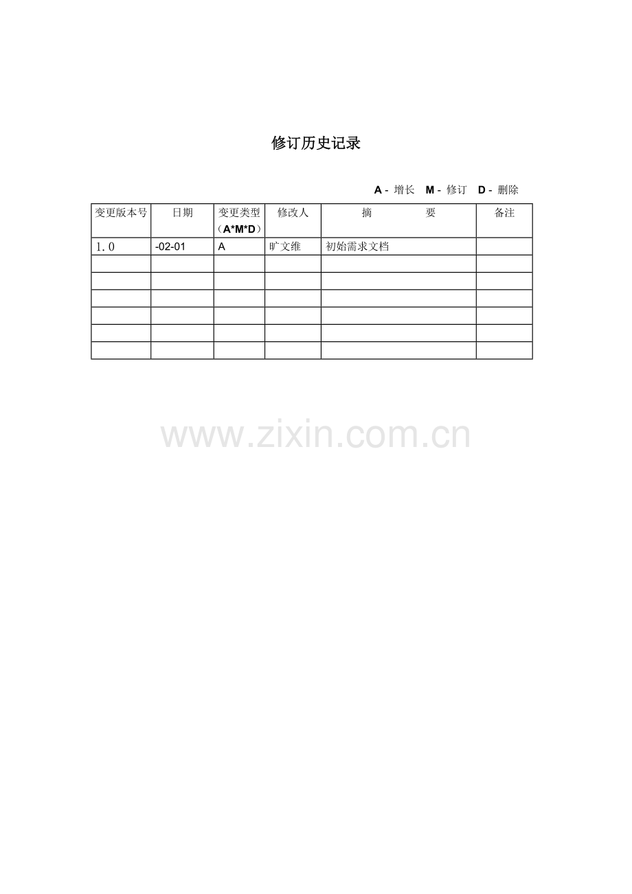 远程心电监护系统软件需求规格说明指导书.doc_第2页