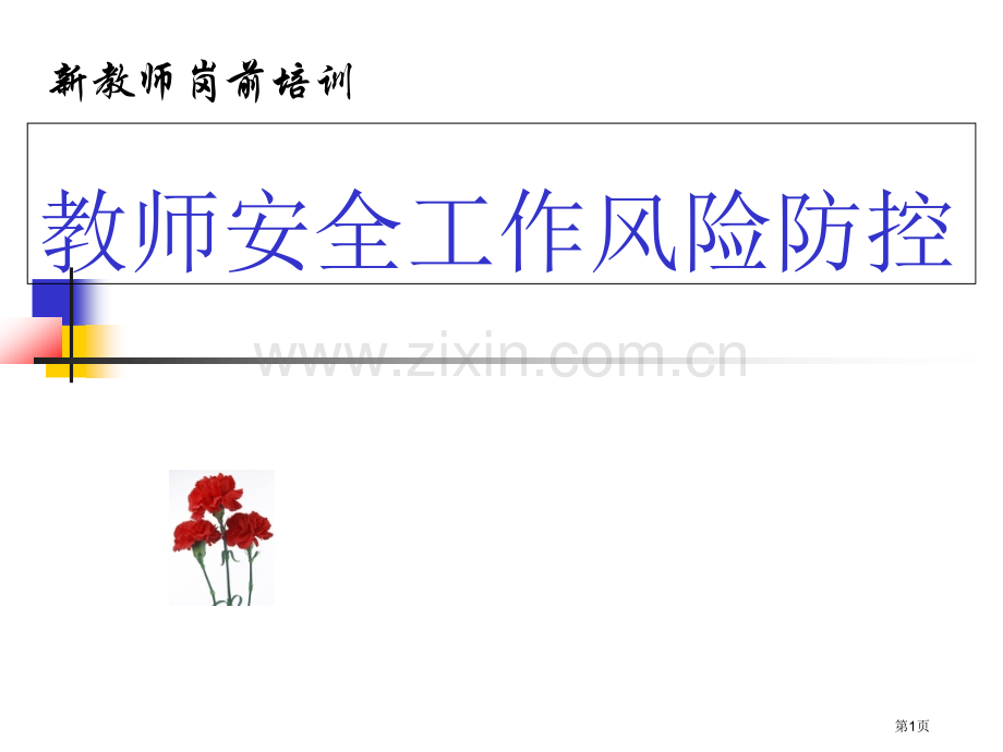 教师岗前培训—安全篇省公共课一等奖全国赛课获奖课件.pptx_第1页
