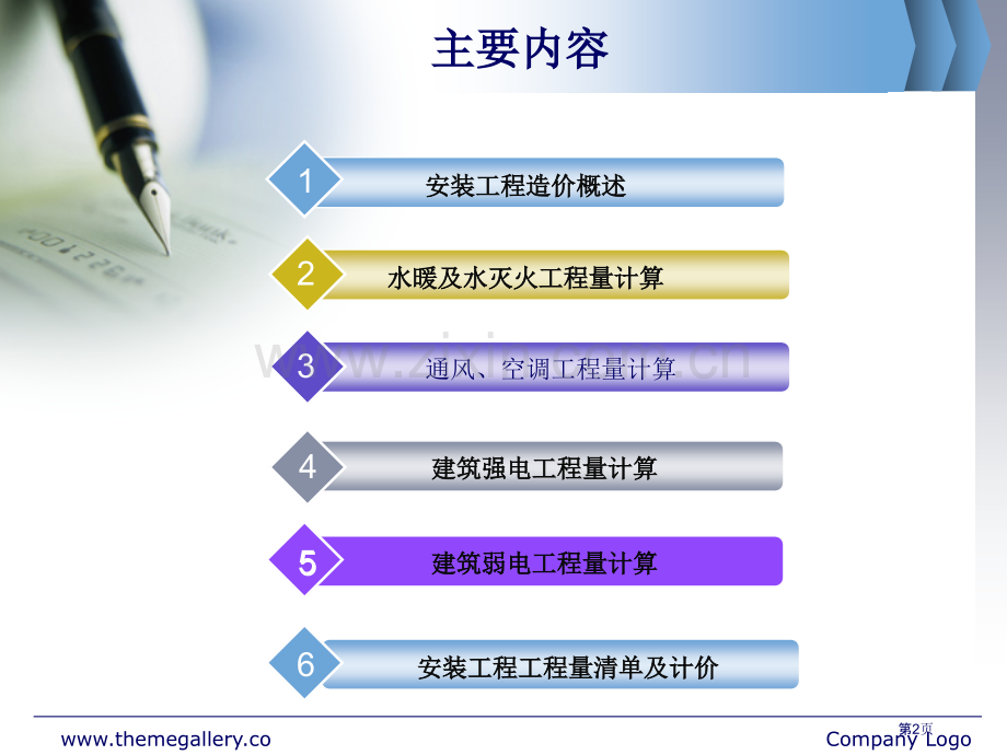 安装工程预算与清单报价教学市公开课一等奖百校联赛特等奖课件.pptx_第2页