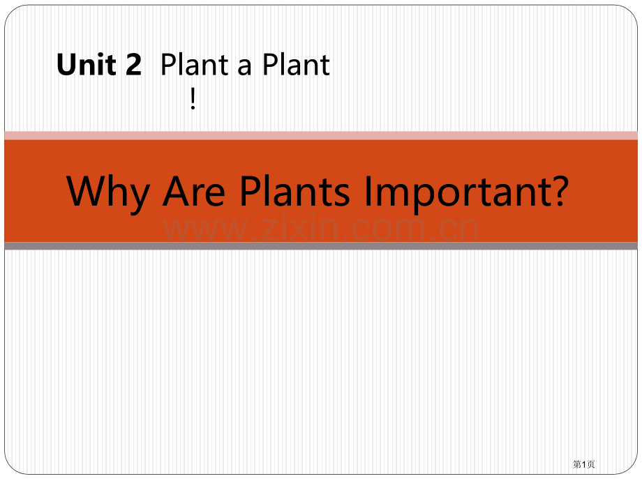 Why-Are-Plants-ImportantPlant-a-Plant-省公开课一等奖新名师优质.pptx_第1页