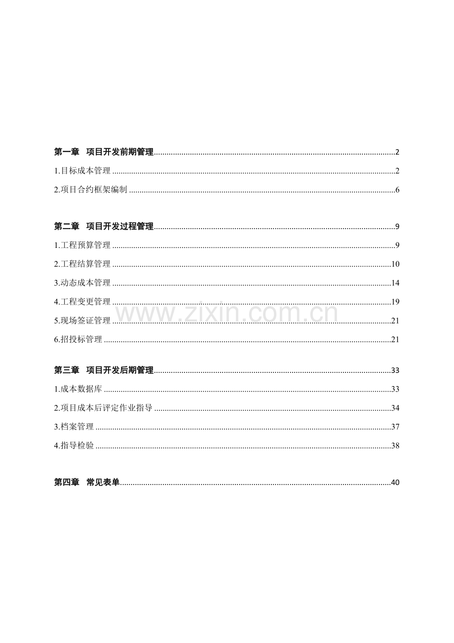 控股集团有限公司项目专业手册模板.doc_第2页