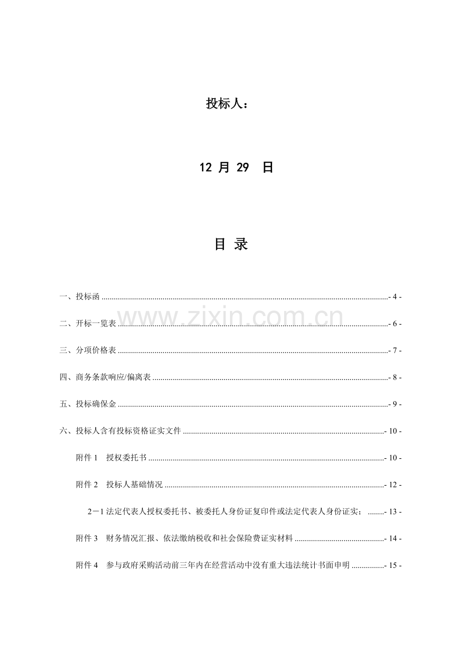 政府采购投标文件模板.docx_第2页