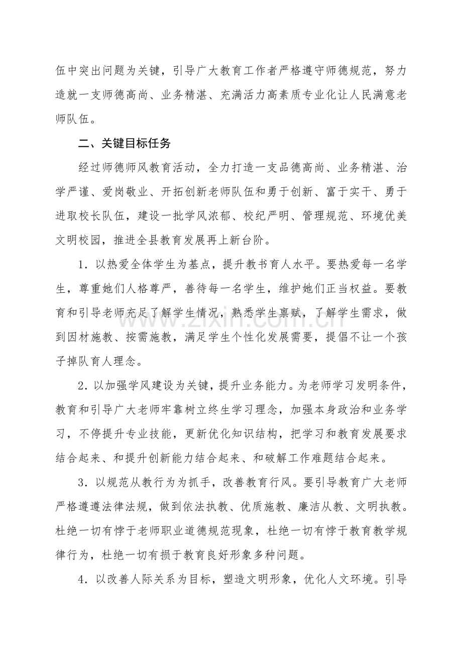 莘县师德活动实施专业方案确定.doc_第2页