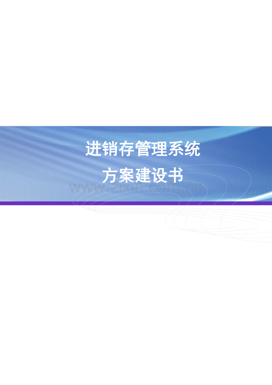 进销存专项方案建设书.doc_第1页