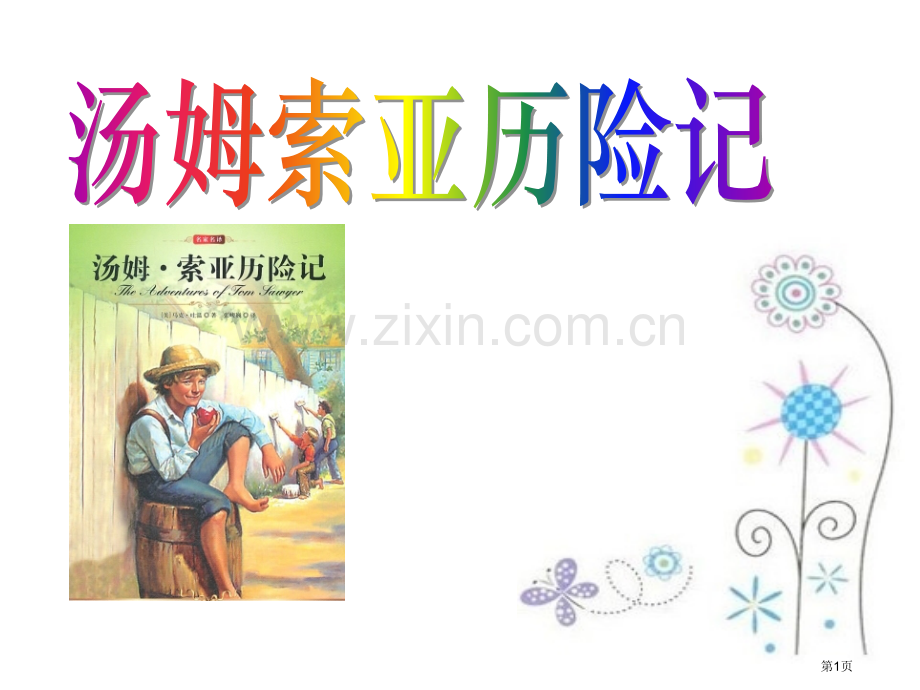 汤姆·索亚历险记.pptx_第1页