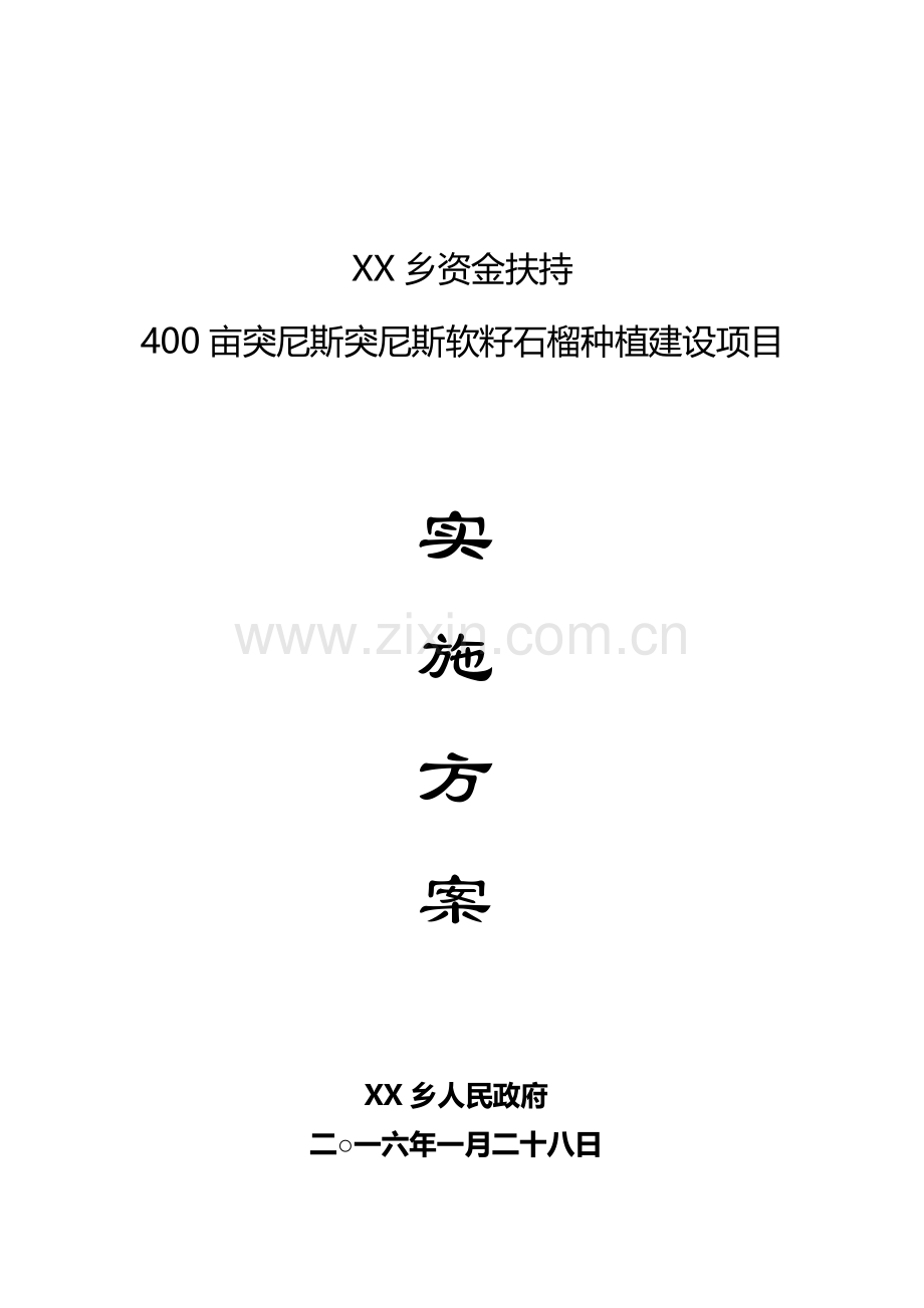 火龙果实施专题方案.docx_第1页