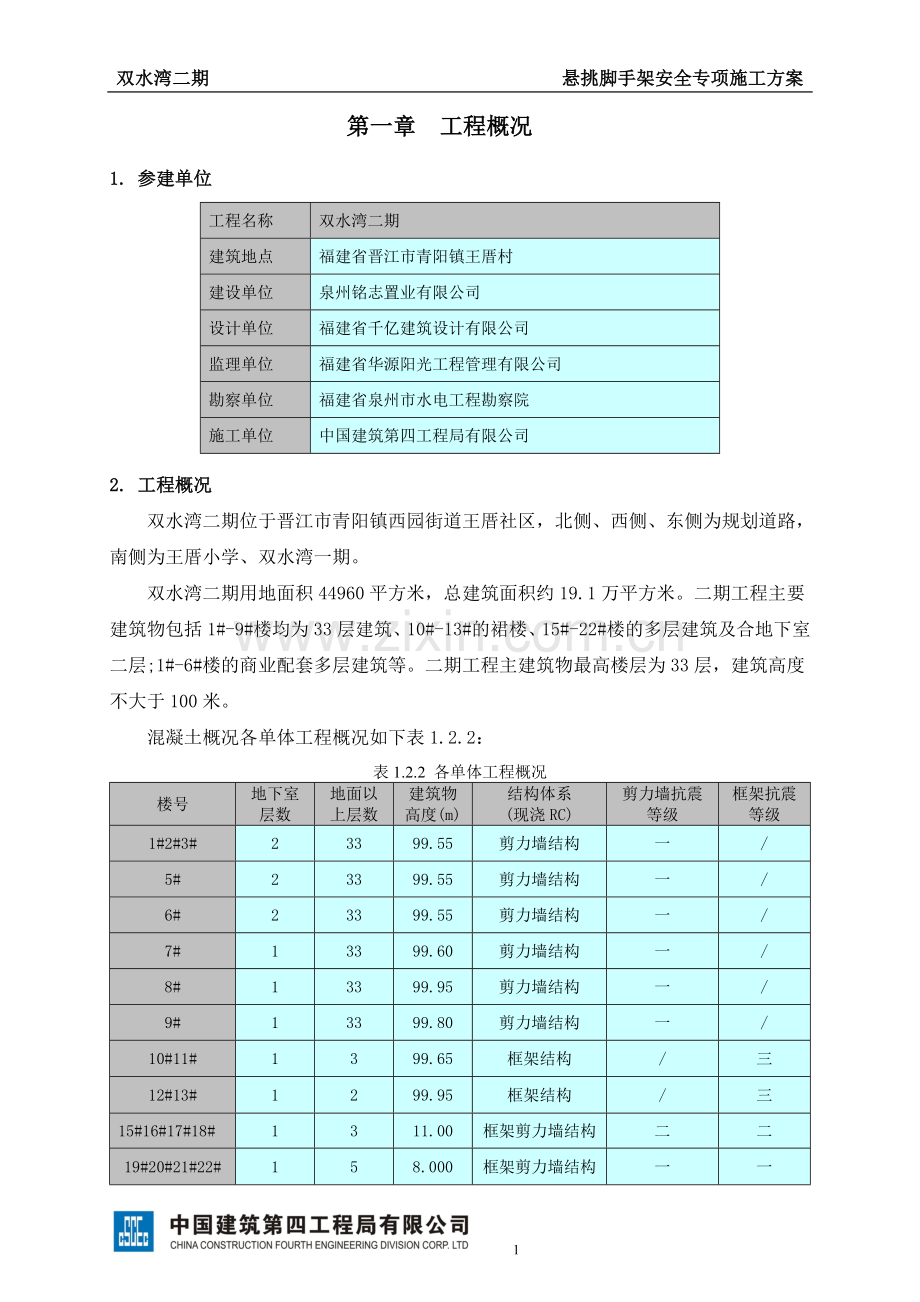 商业配套多层建筑悬挑脚手架安全专项施工方案.doc_第2页