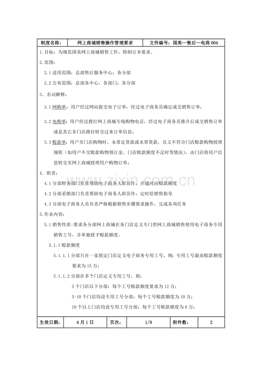 网上商城销售操作管理规定样本.doc_第2页
