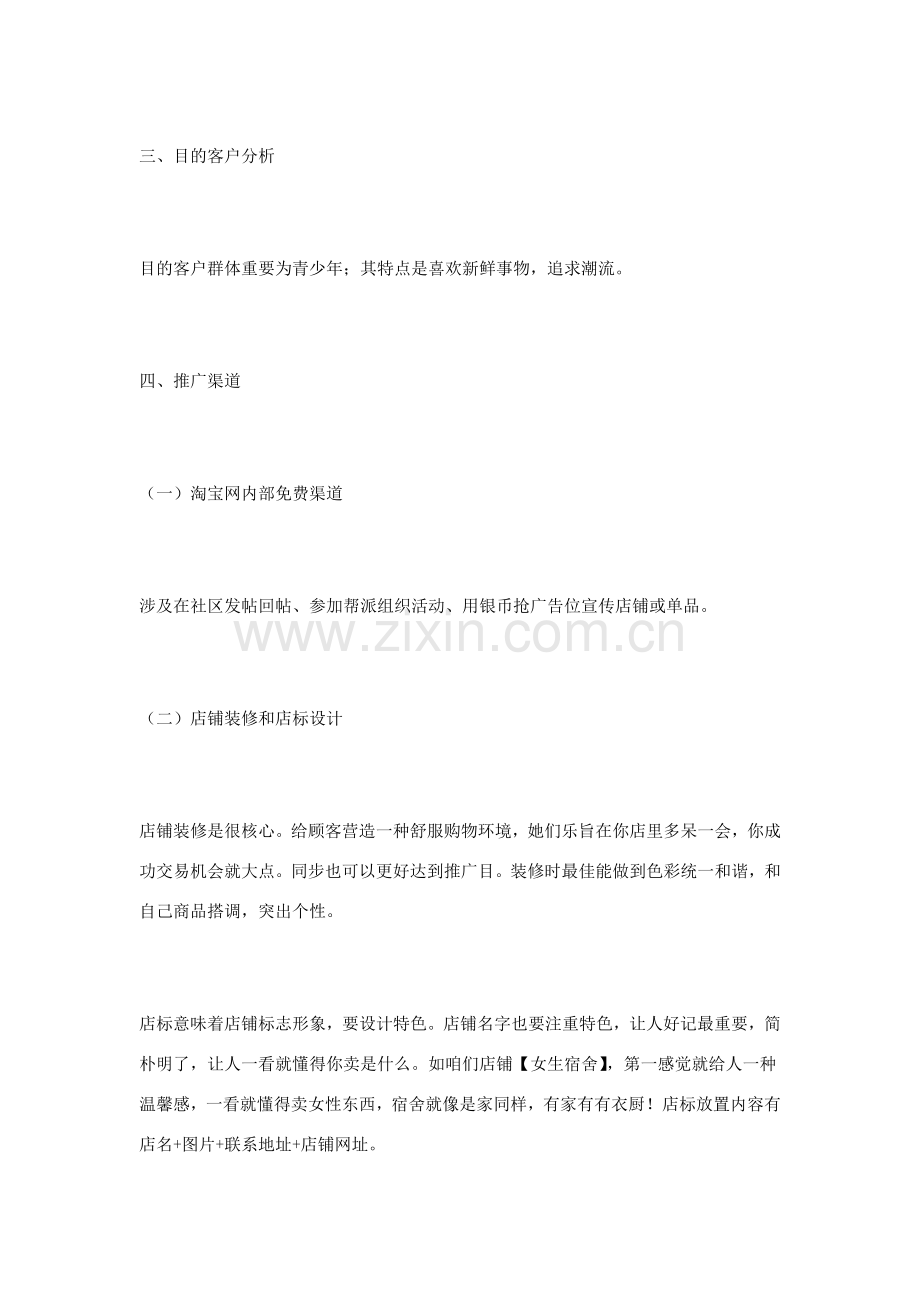 网店推广专业策划专项方案.doc_第2页