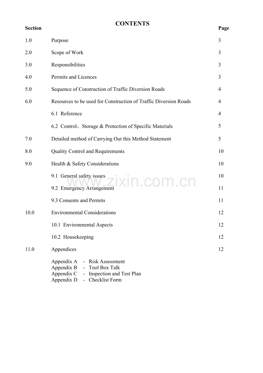 道路交通改道综合项目施工专项方案英文.doc_第2页
