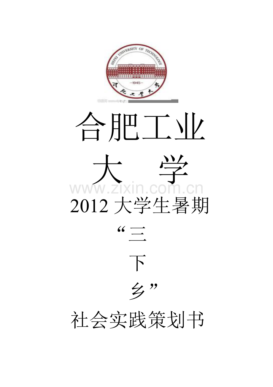 合肥工大2013暑期三下乡策划书.doc_第2页