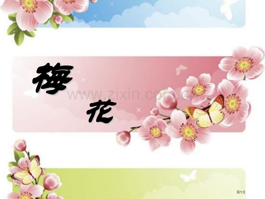 梅花省公开课一等奖新名师比赛一等奖课件.pptx_第1页
