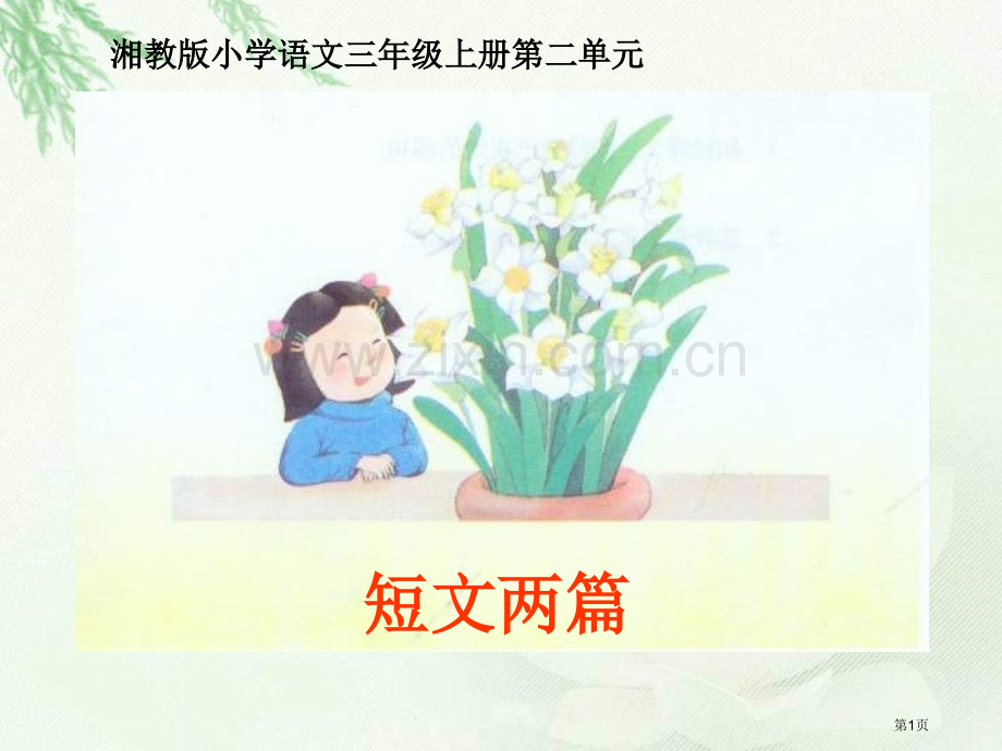 湘教版三年级上册8短文两篇课件市公开课一等奖百校联赛特等奖课件.pptx_第1页