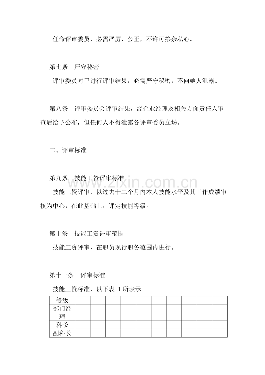 技能工资管理规定样本.doc_第2页