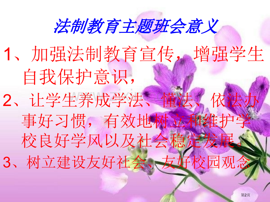 法制教育主题班会市公开课一等奖百校联赛获奖课件.pptx_第2页