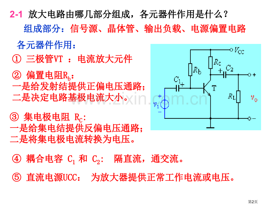 电子技术基础课后答案庄丽娟PPT课件市公开课一等奖百校联赛获奖课件.pptx_第2页