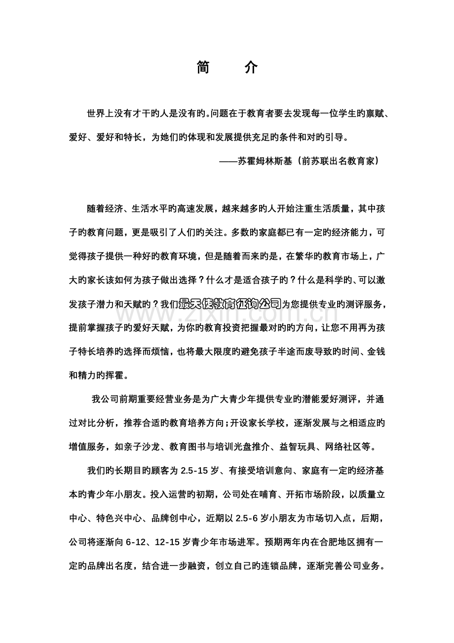 教育咨询公司营销专题方案.docx_第2页