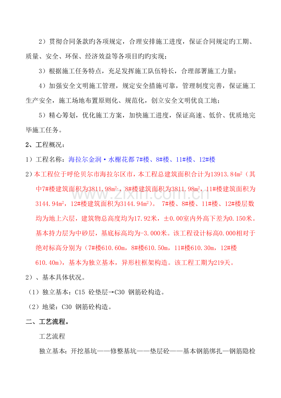 独立基础综合施工专题方案.docx_第2页