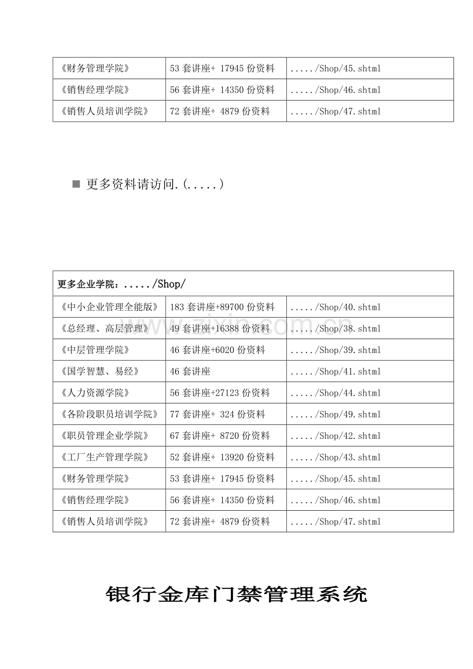 银行金库门禁管理系统介绍样本.doc_第2页