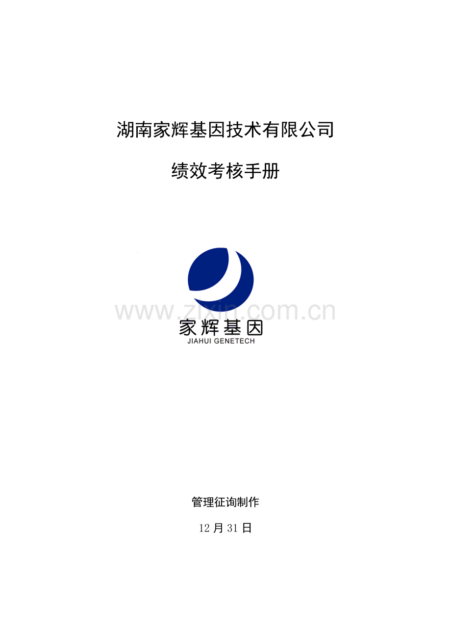 湖南公司绩效考评标准手册ppt.docx_第1页