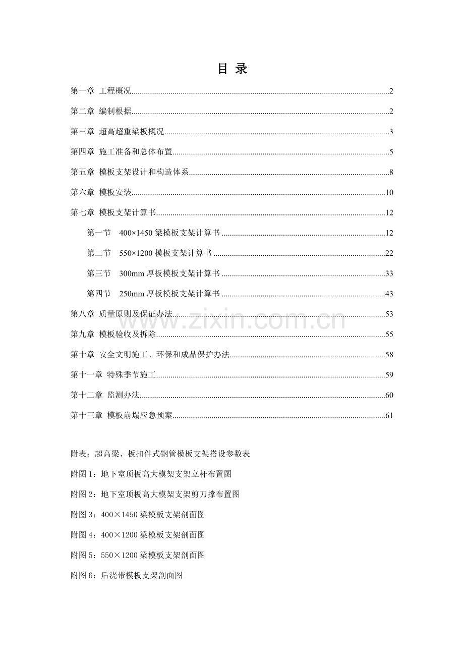 高大支模架专家论证综合项目施工专项方案.doc_第1页