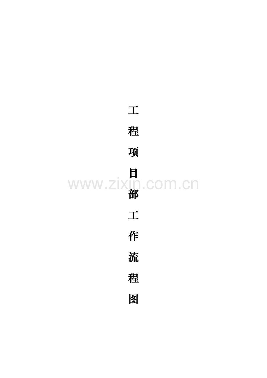 综合项目工程部工作作业流程图.doc_第1页