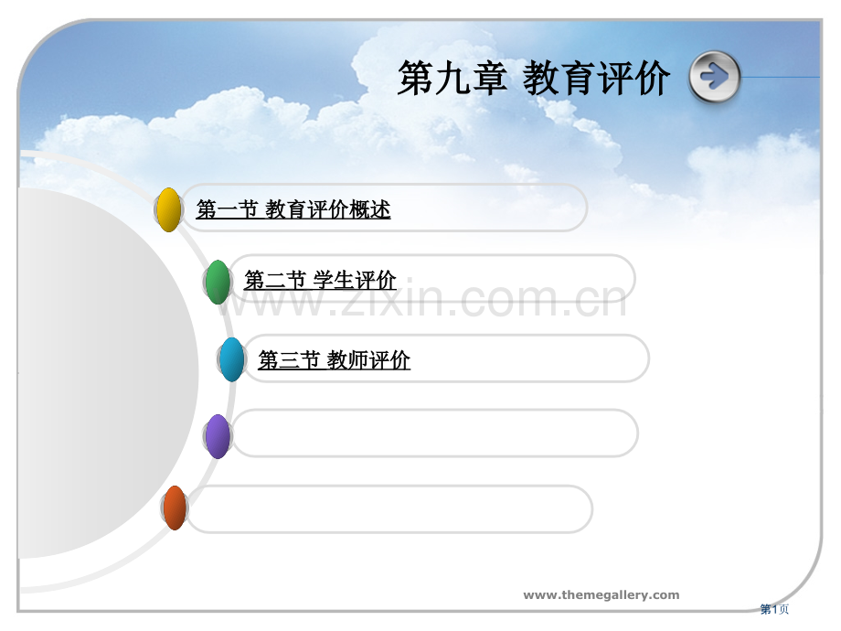 教育评价教师资格证省公共课一等奖全国赛课获奖课件.pptx_第1页