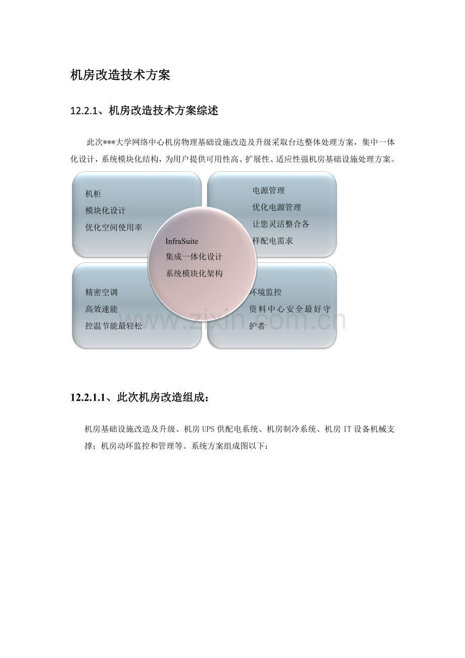 机房改造关键技术专项方案.docx_第1页