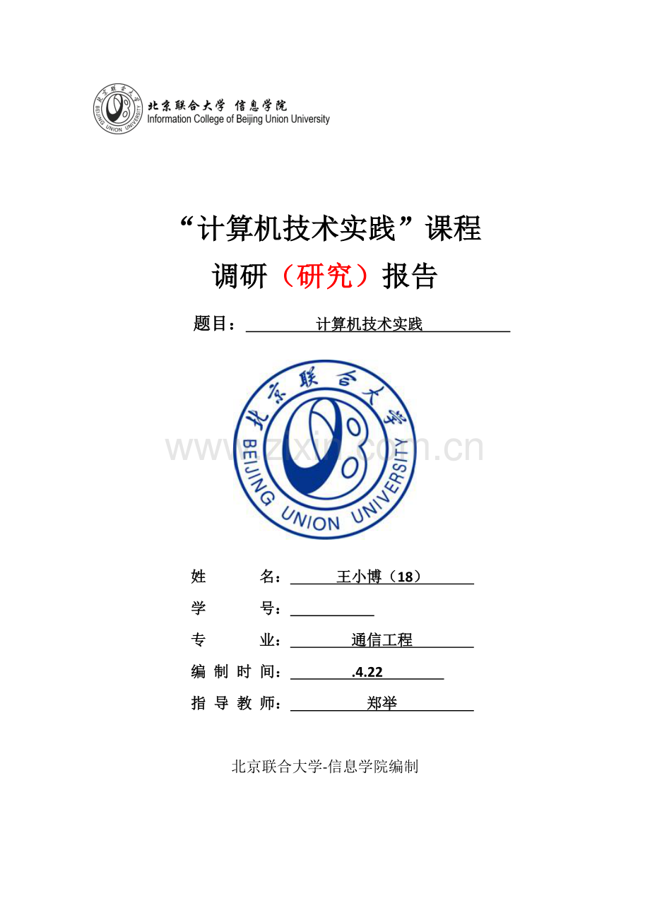 计算机实训总结报告.doc_第1页