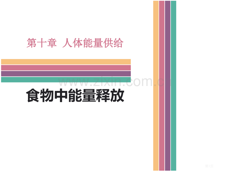食物中能量的释放省公开课一等奖新名师比赛一等奖课件.pptx_第1页