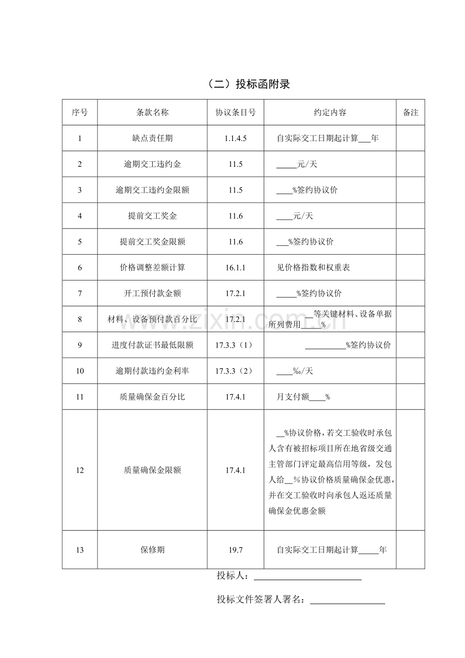 投标书范本模板.doc_第2页