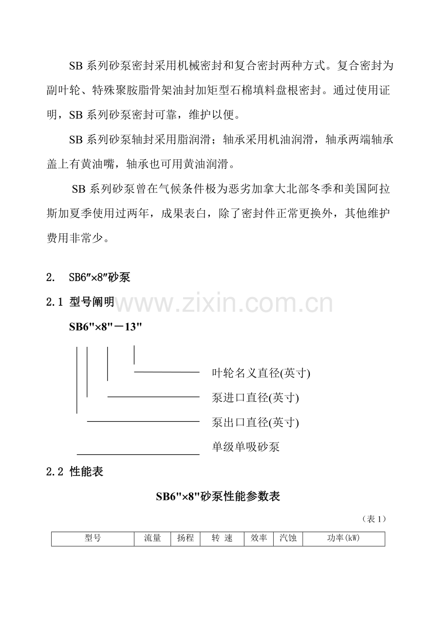 系列砂泵安装使用说明指导书.doc_第2页