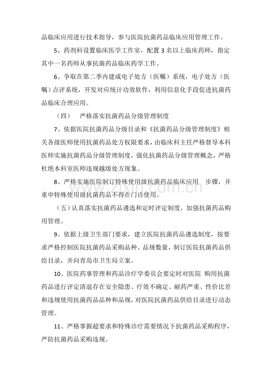 抗菌药物整治工作专业方案.docx_第2页