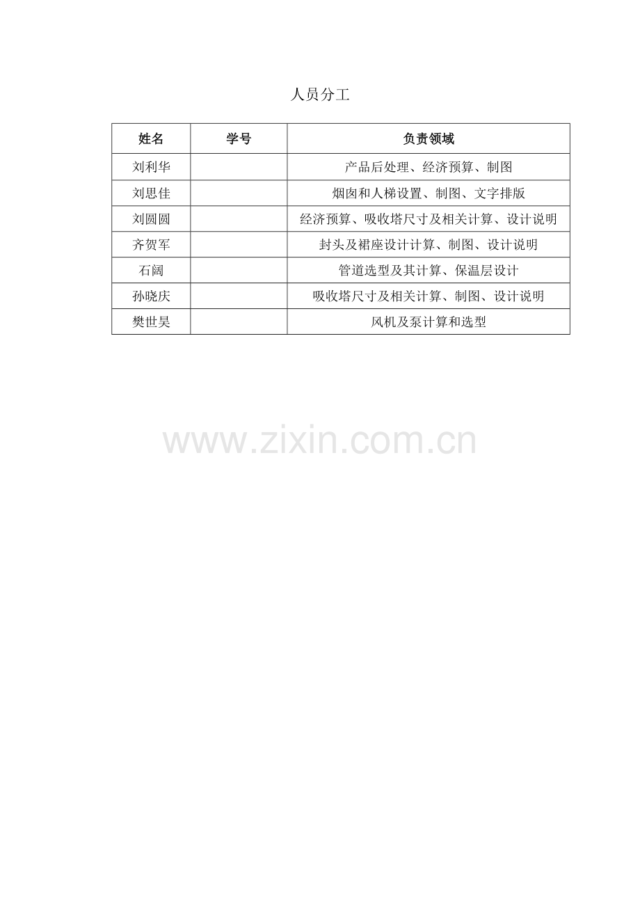 氨法脱硫工艺模板.doc_第2页