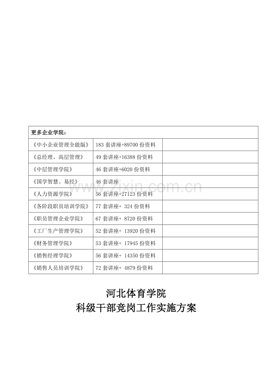 科级干部竞岗工作实施方案样本.doc_第2页