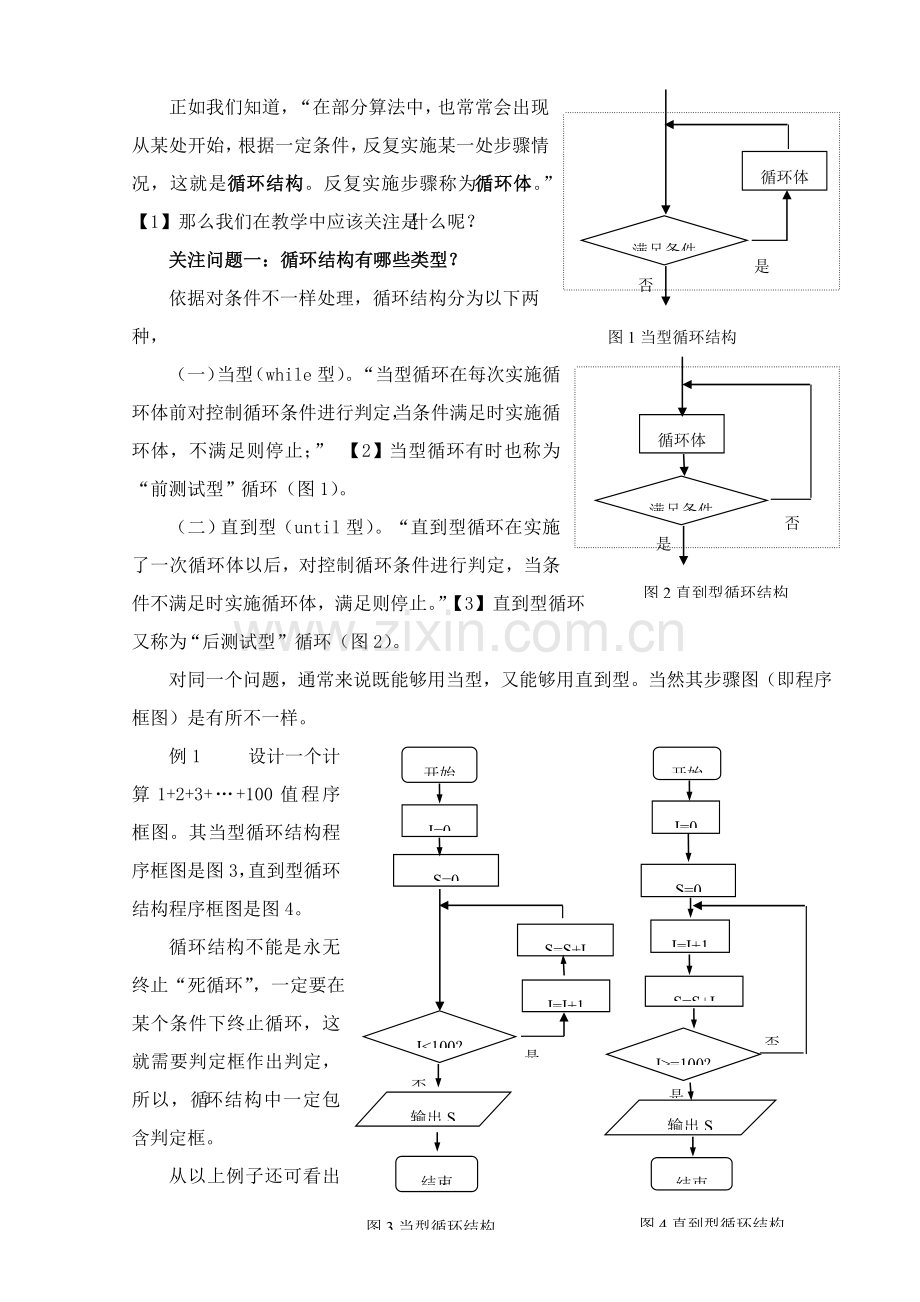 算法循环结构流程图模板.doc_第2页
