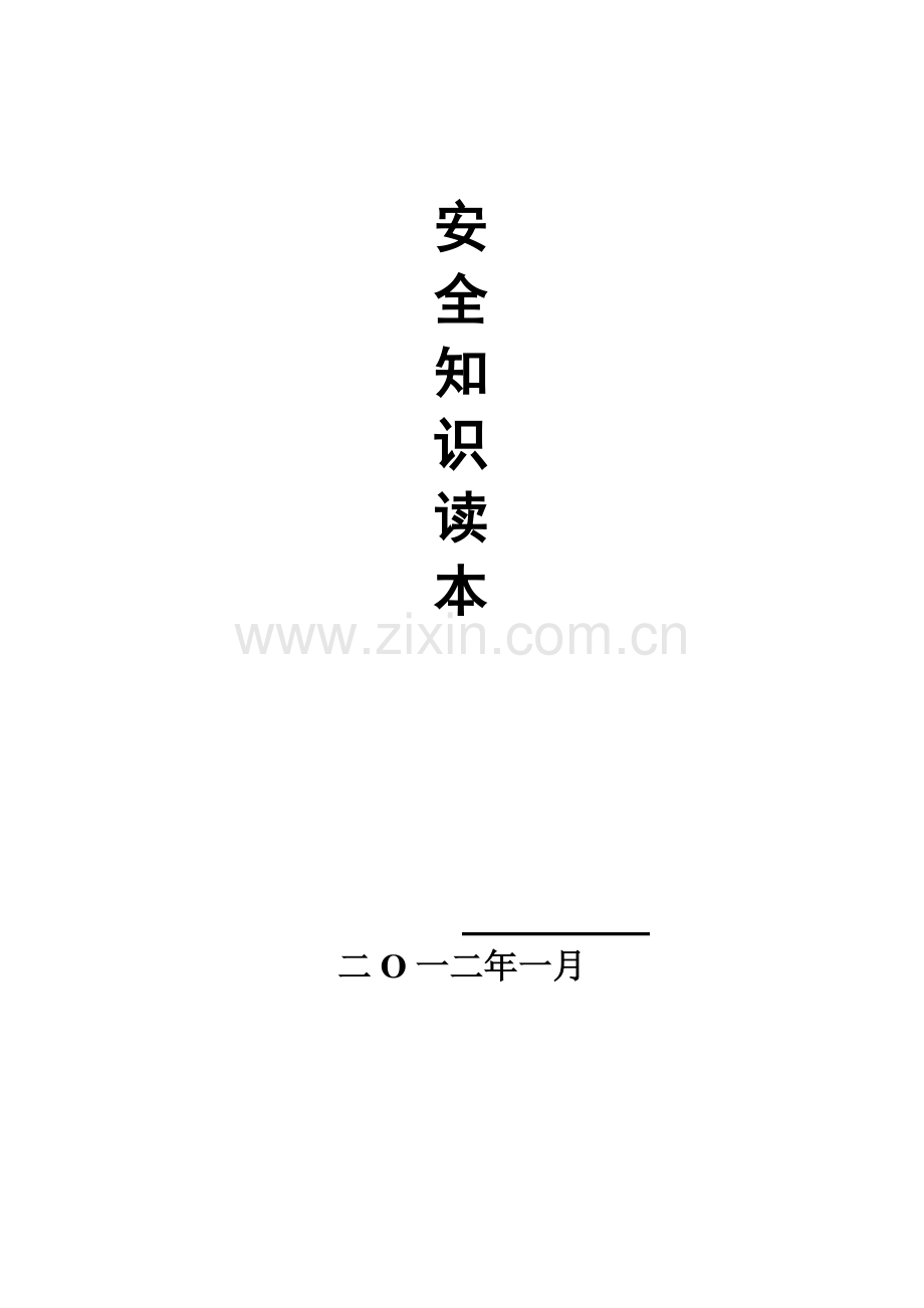 安全手册图文模板.doc_第1页