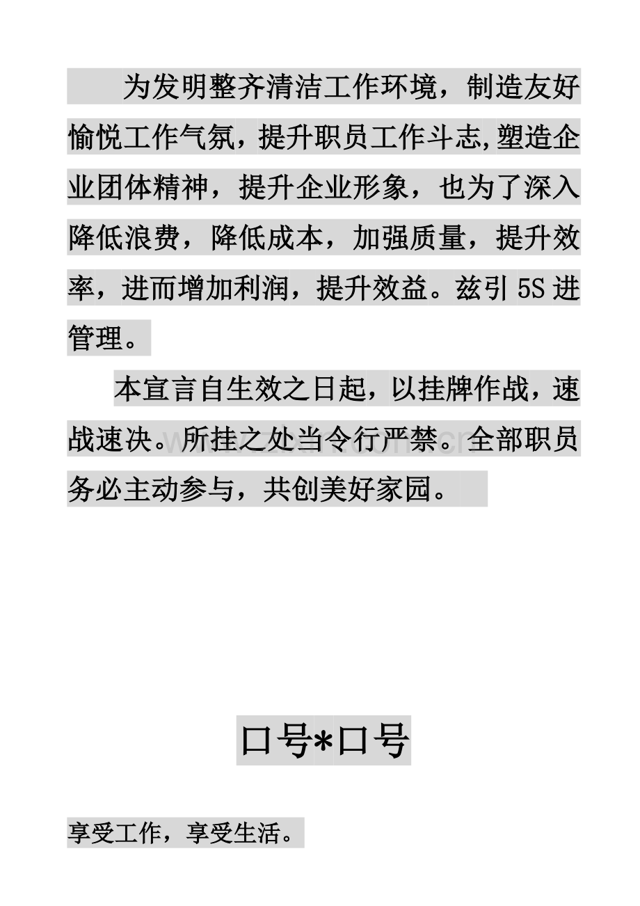 企业五S管理的执行手册模板.doc_第2页