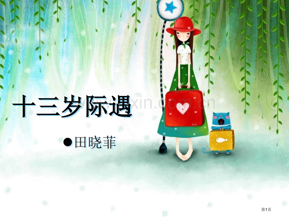 十三岁的际遇省公开课一等奖新名师比赛一等奖课件.pptx_第1页