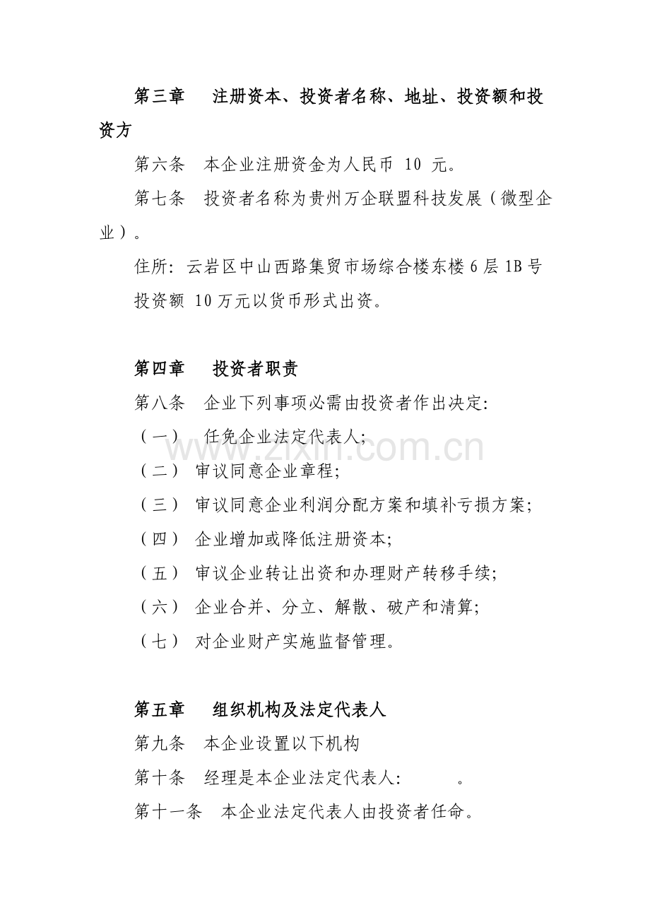 微型企业新版章程.doc_第2页