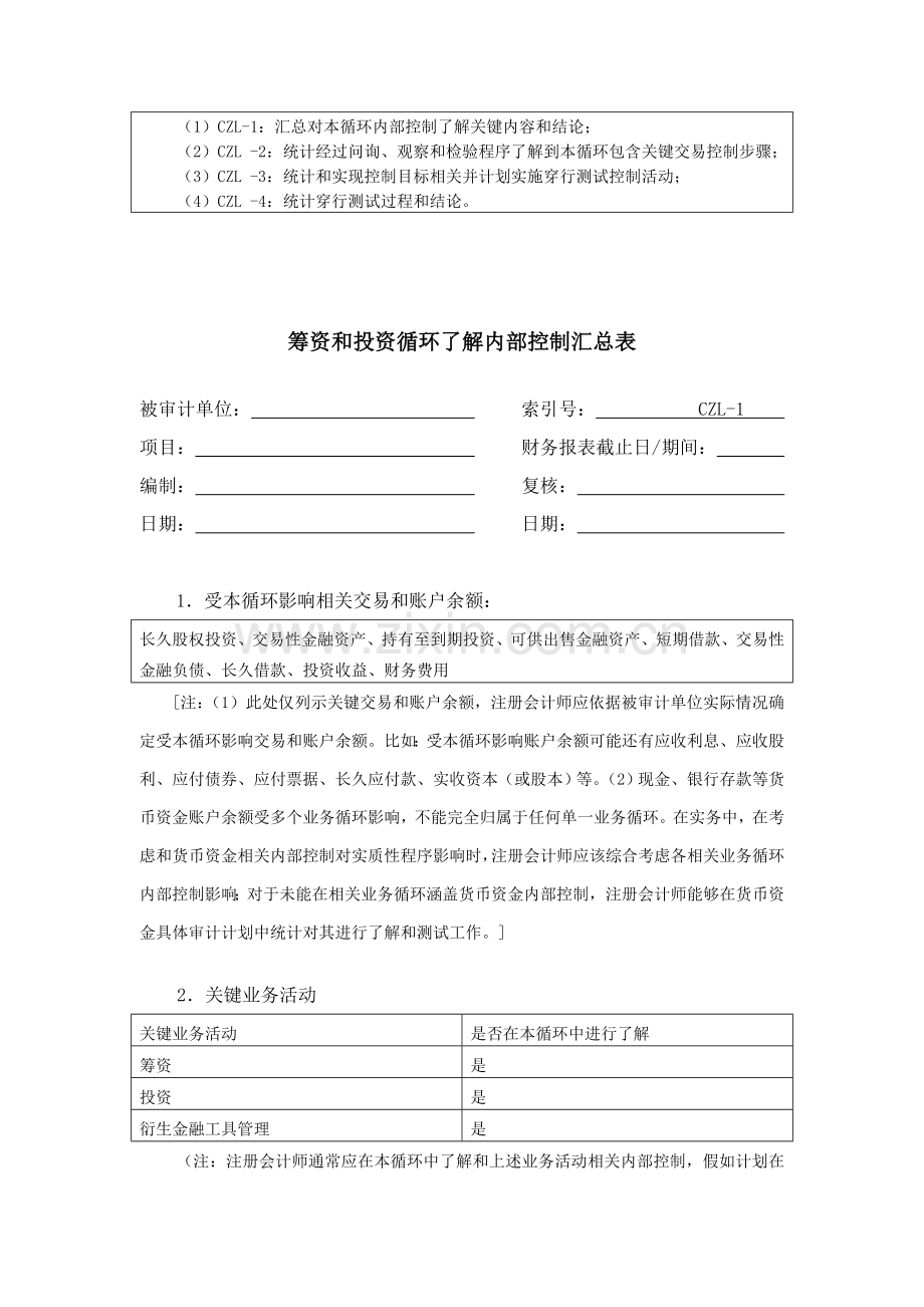 内部控制设计与指引模板.doc_第2页