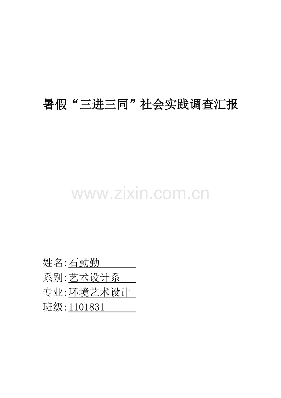 上暑假调研研究报告.doc_第1页