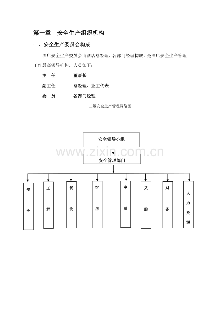 大酒店安全统一标准二组织机构.doc_第1页
