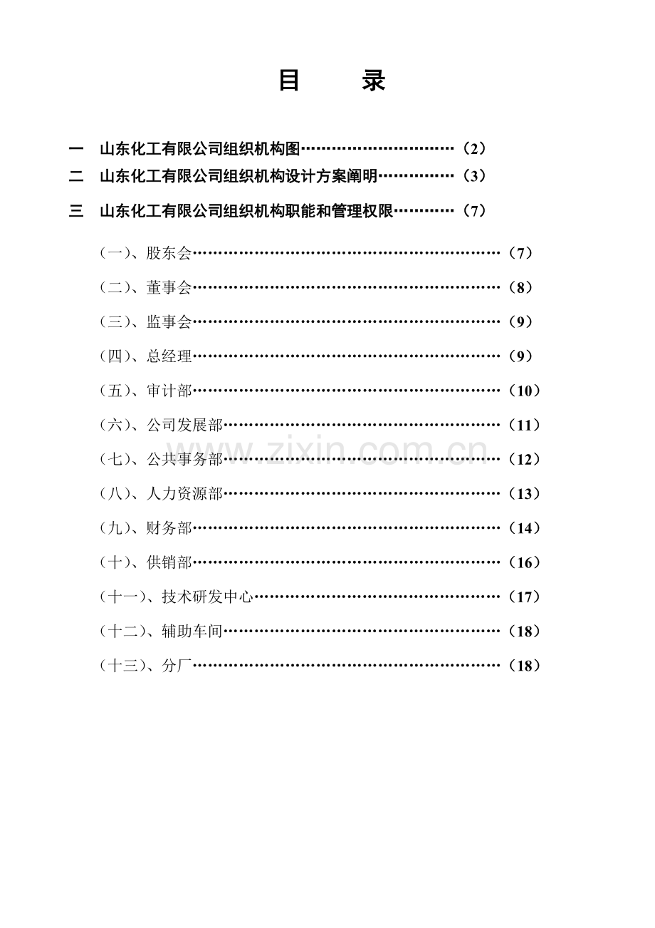公司组织机构设计专题方案.docx_第2页