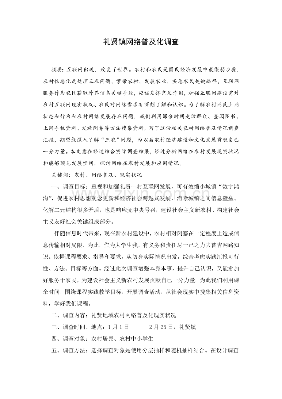 农村网络普及化调查分析报告.docx_第2页