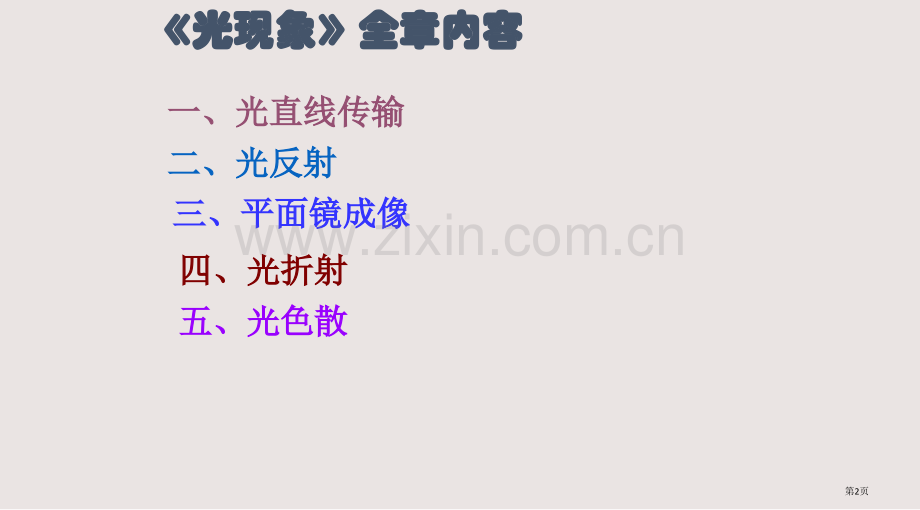 光现象复习很形象课件省公共课一等奖全国赛课获奖课件.pptx_第2页