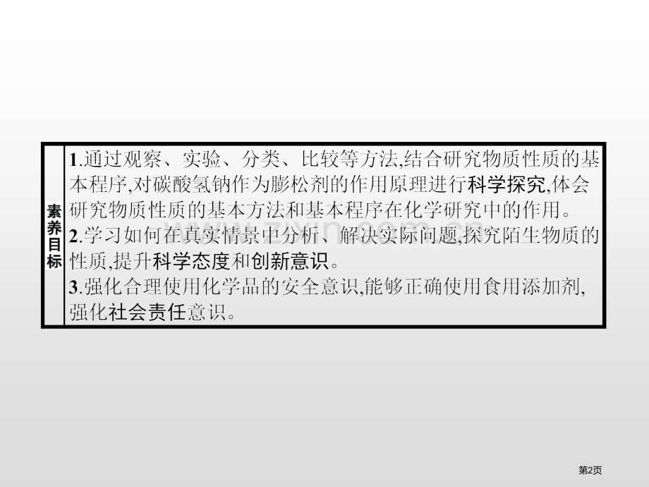 微项目-探秘膨松剂认识化学科学省公开课一等奖新名师比赛一等奖课件.pptx_第2页
