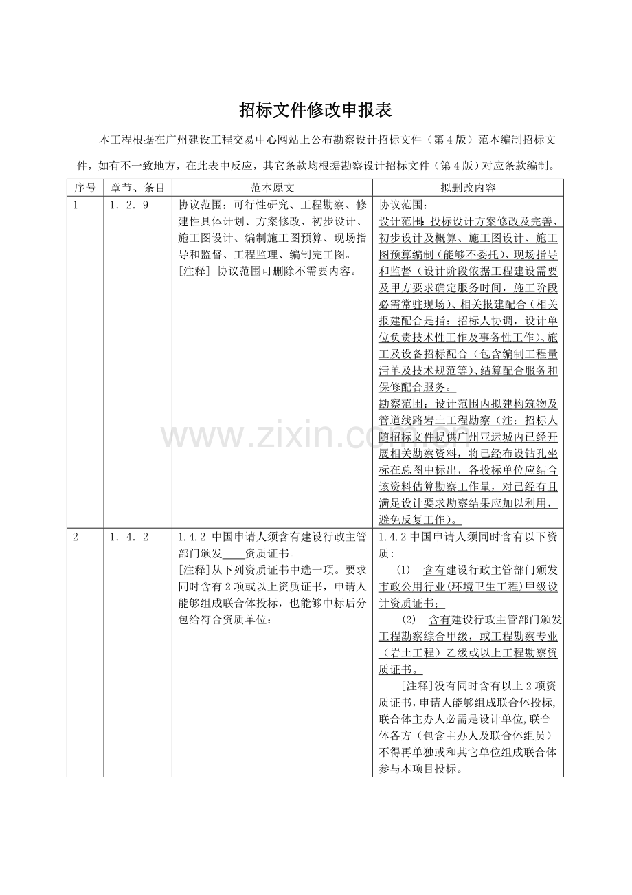 亚运城真空垃圾收集工程勘察设计招标文件模板.doc_第2页