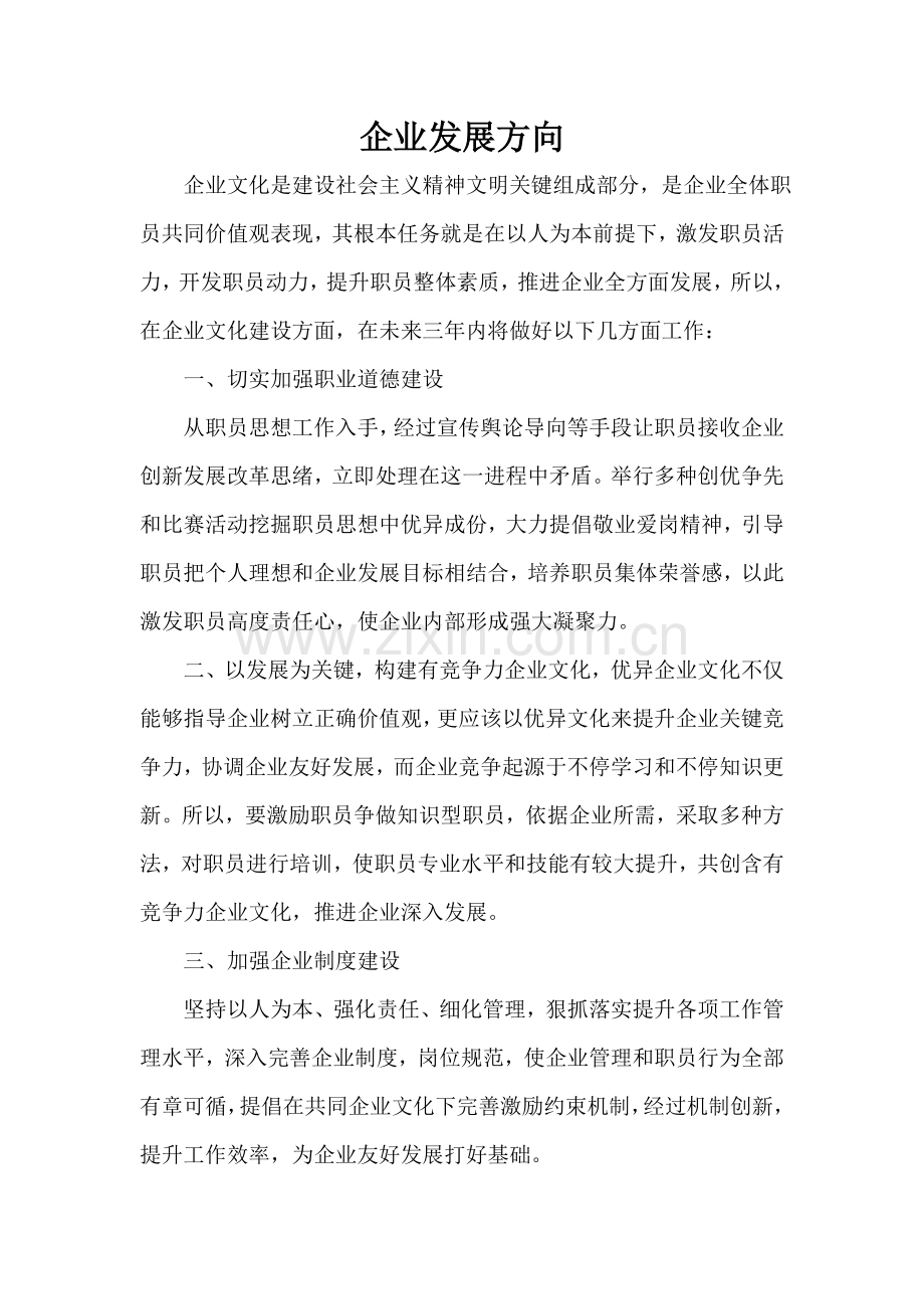 公司发展综合规划范文.doc_第1页
